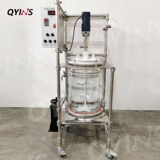 固相合成反應釜 固液分離過濾反應釜 50L