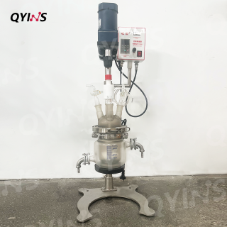 攪拌鍍膜玻璃反應(yīng)釜-500mL、1L、2L、5L