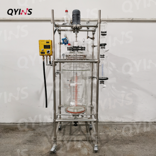 冷凝回流雙層玻璃反應釜100L、150L、200L