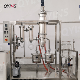 定制化0.06 /0.35平方 不銹鋼分子蒸餾設(shè)備 冷阱冷凝二合一 
